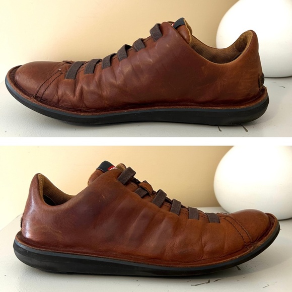 Camper Beetle Leather Men’s Slip On Shoes Lightweight Sole Size EU41/US Men’s 8 - Picture 11 of 13